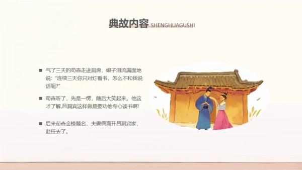 民间神话传说狗咬吕洞宾通用PPT模板