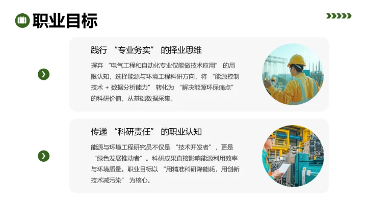 电气工程和自动化专专业大学生求职综合能力展示职业生涯规划