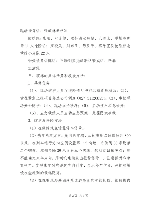 云龙湖水库防洪防汛抢险演练方案.docx