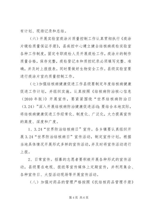 结核病防治工作计划（旗县区）.docx