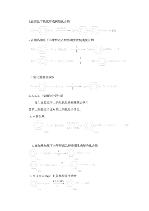 硝基氯苯生产标准工艺专题规程.docx