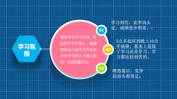 高中三年级家长会通用PPT模板