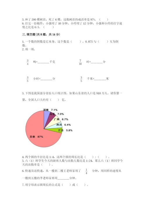 小学数学六年级上册期末卷（名师推荐）word版.docx