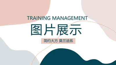 莫兰迪风格公司产品介绍图片展示PPT动态模板