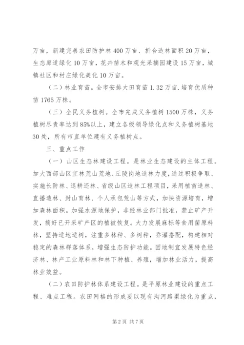 林业局造林绿化实施方案.docx