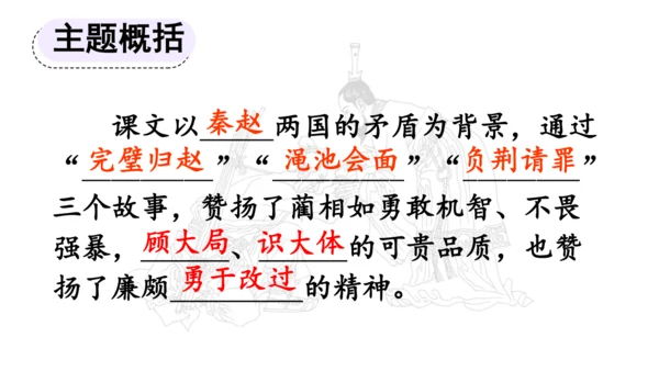 6 将相和 第二课时 课件