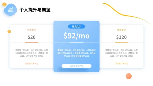 彩色叠层微立体转正述职报告个人介绍工作总结PPT