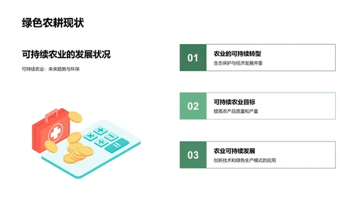 可持续农产品介绍PPT模板