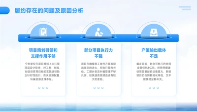 蓝色简约风原因分析-存在问题