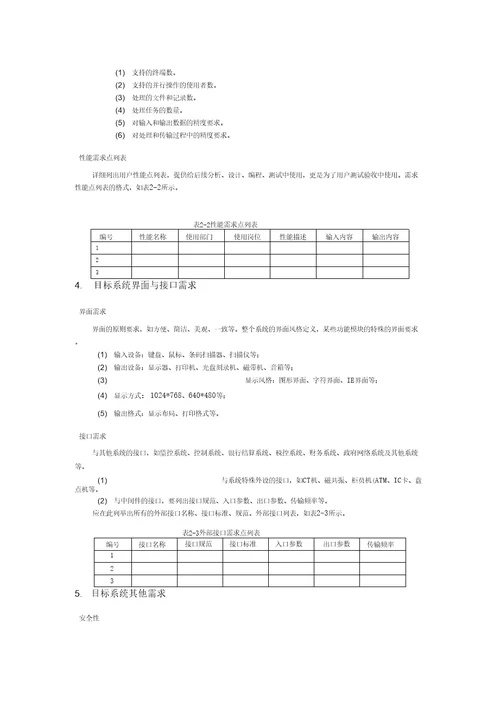 可行性分析报告模板