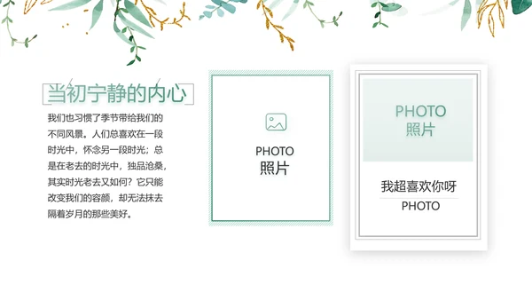 致青春毕业季青春毕业纪念册PPT