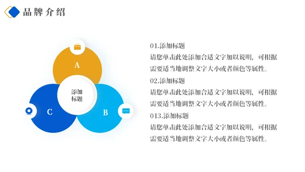 医药代表专用蓝色医疗品牌介绍PT模板