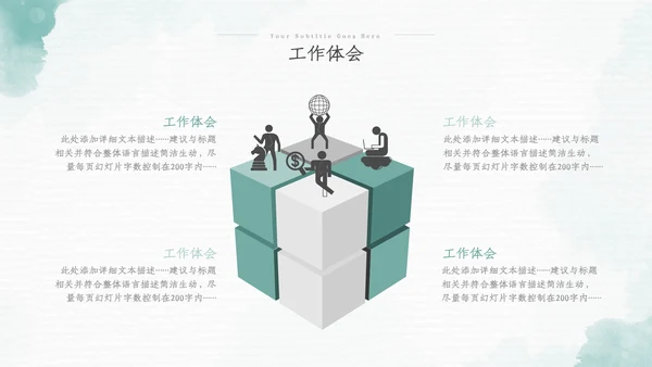 2022年中总结季度月度工作述职报告ppt