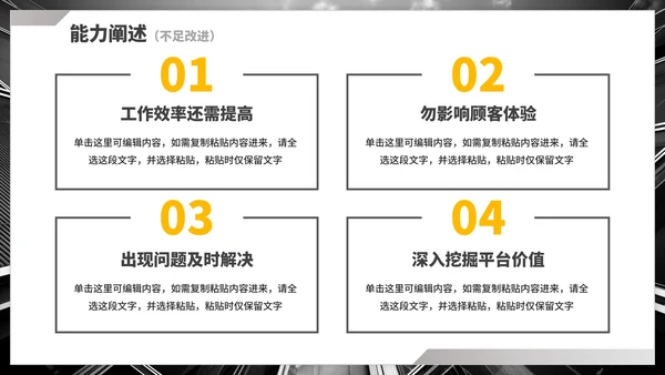 实景商务职级晋升竞聘总结汇报PPT模板