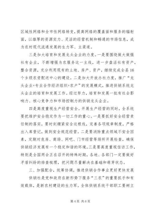 副书记在供销系统推进会发言.docx