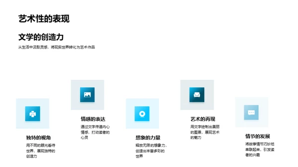 掌握文学创作艺术