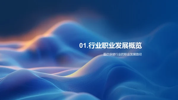 医保职业生涯规划PPT模板