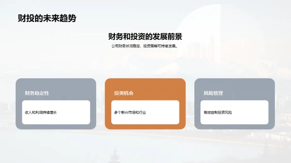 财务投资全景解析
