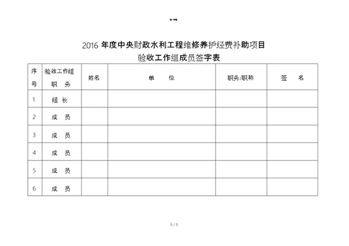 项目验收报告书