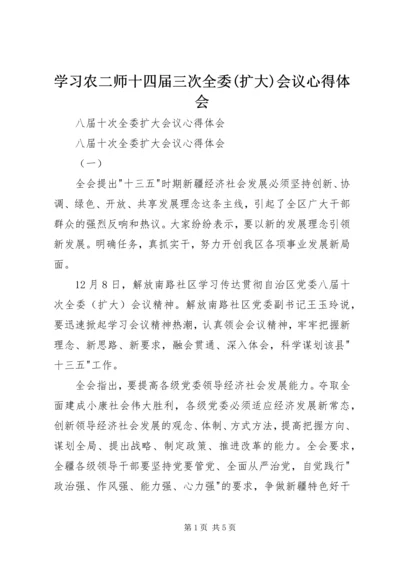 学习农二师十四届三次全委(扩大)会议心得体会 (4).docx