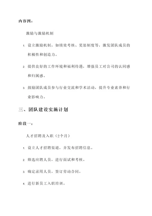 绿化公司团队建设方案