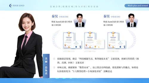 蓝色IT互联网创新创业商业计划书PPT模板
