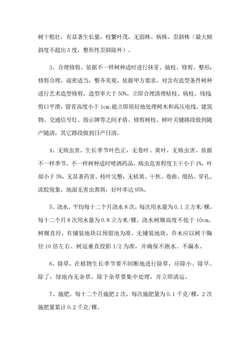 园林绿地养护专业方案.docx