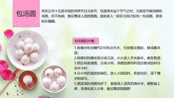 春天雨水绿叶晨露二十四节气通用PPT课件