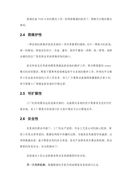 工厂视频监控系统专题方案书.docx