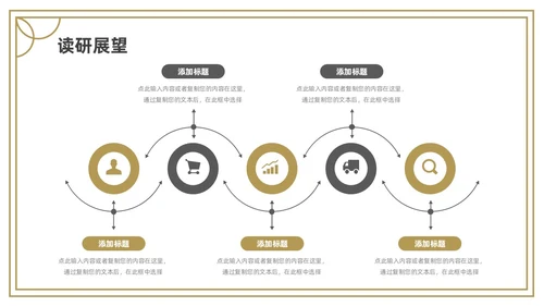 金色灰色简约研究生复试PPT模板