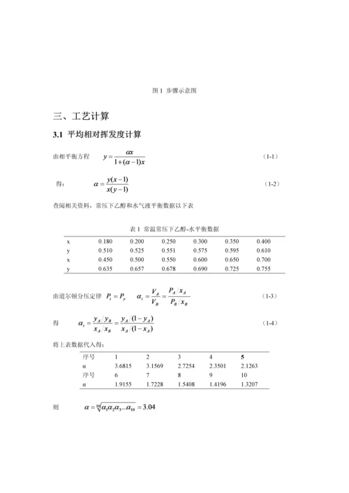 化工原理优秀课程设计乙醇水筛板塔.docx