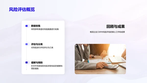 银行风险管理报告PPT模板