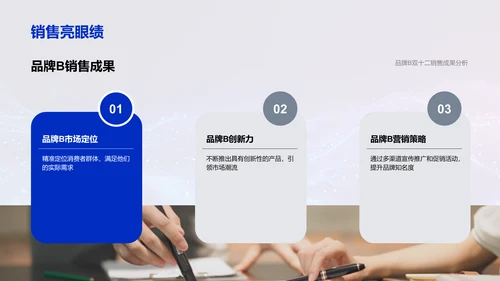 双十二科技销售研究PPT模板