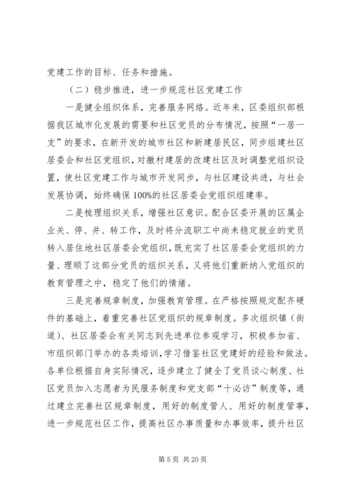 社区党建工作调研报告 (8).docx