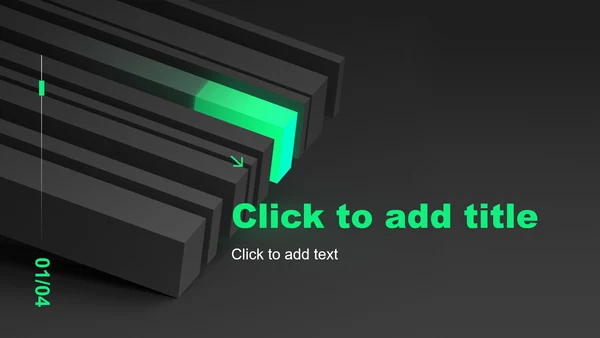 绿色科技风新能源行业通用PPT主题