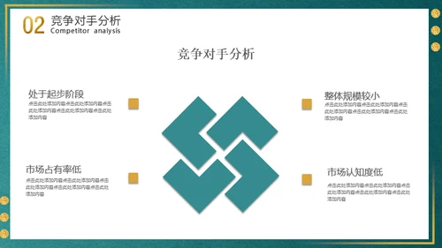 简约金色大气商务计划书通用PPT模板