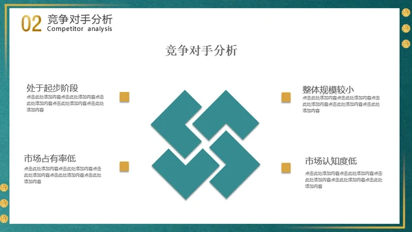 简约金色大气商务计划书通用PPT模板