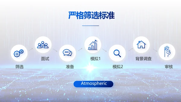 蓝色科技感互联网助力乡村振兴视频PPT模板