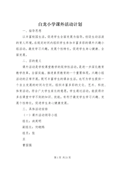 白龙小学课外活动计划.docx