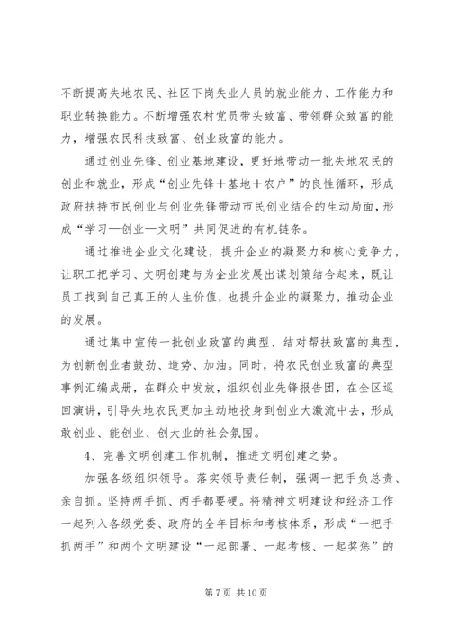 文明办工作计划.docx