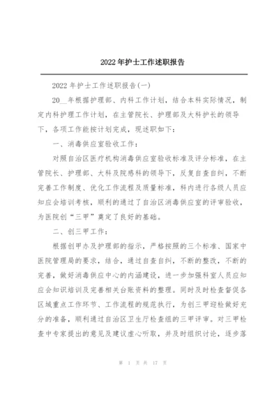 2022年护士工作述职报告.docx