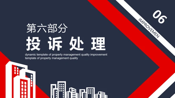 物业管理品质提升PPT模板