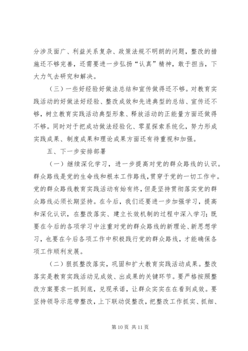 市政管理监察支队党的群众路线工作报告.docx