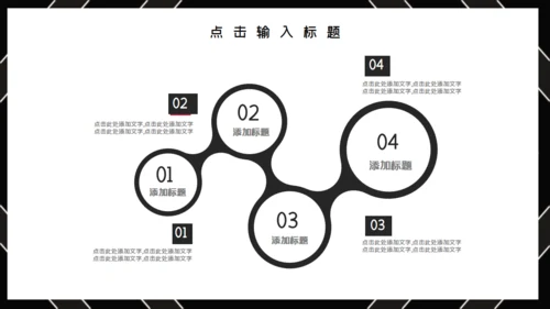 黑色简约时尚工作汇报通用PPT模板