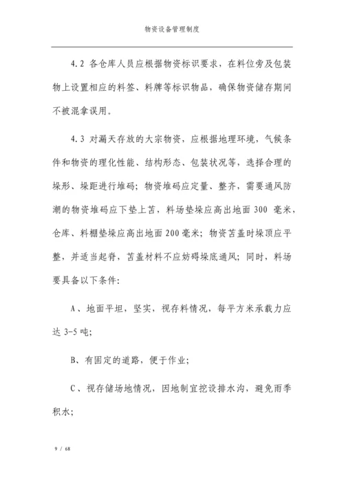 公司物资设备管理制度.docx