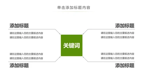 绿色有机蔬菜大棚蔬菜蔬菜瓜果PPT模板