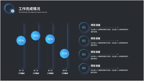 科技风拟态风年终总结工作总结工作汇报ppt模板科技感