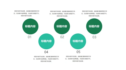 小清新绿色树木立夏节气介绍PPT模板