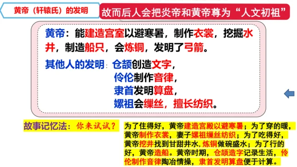 统编七年级上第3课 远古的传说  课件