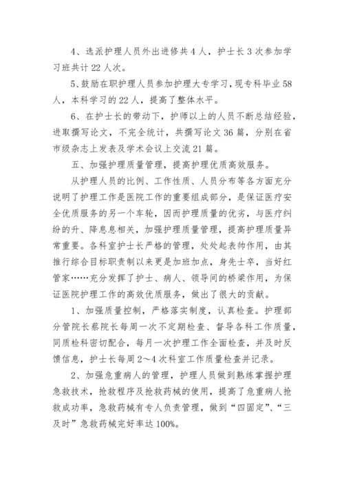 医院护士长个人工作总结_护士长总结.docx